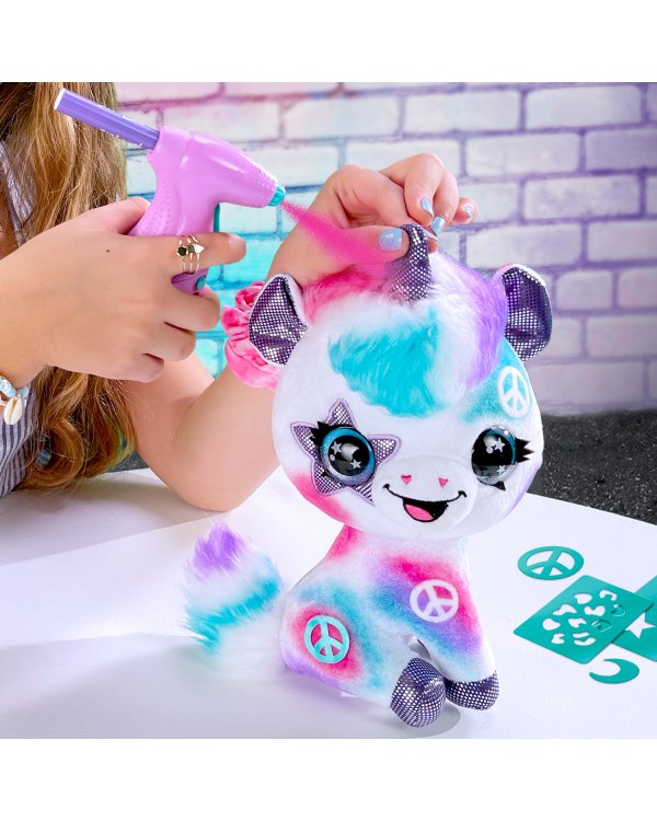 Дополнительное изображение книги «AIRBRUSH PLUSH игровой набор мягкая игрушка с аэрографом Единорог, 25 см»