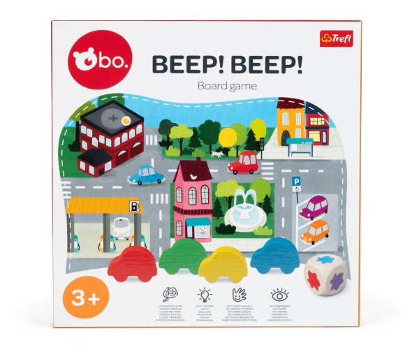 bo. Настольная игра "Beep! Beep!" bo. Настольная игра "Beep! Beep!"