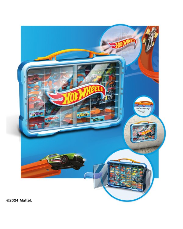 KLEIN HOT WHEELS Коллекционная витрина с подсветкой