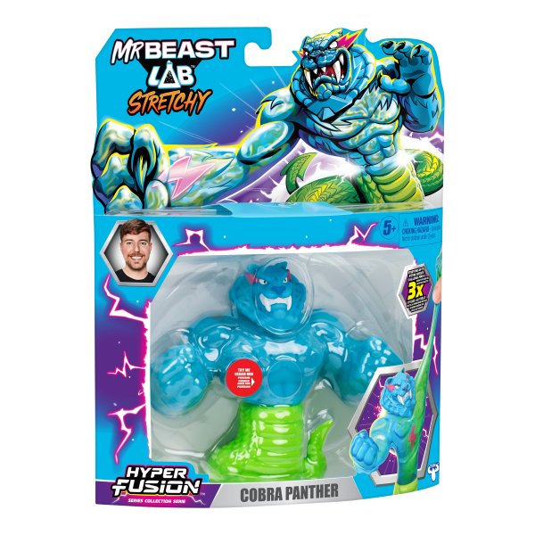 MRBEAST LAB тянущаяся фигурка, 11 см
