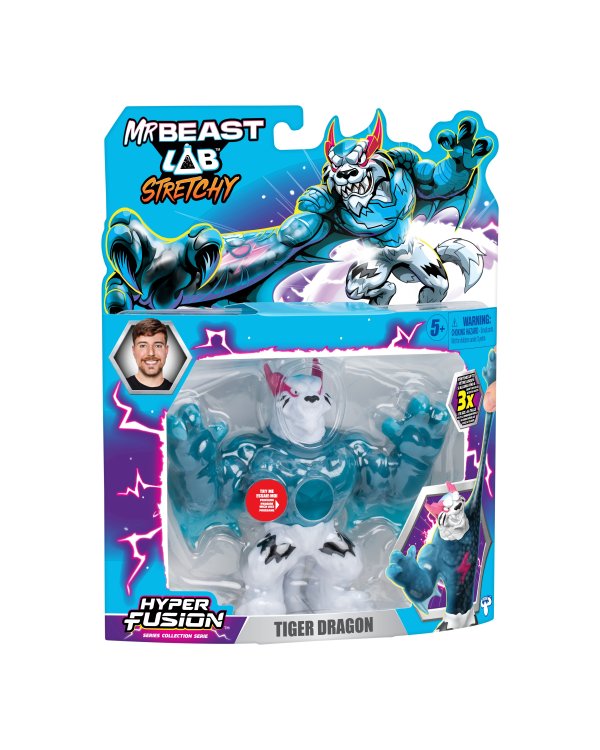 MRBEAST LAB тянущаяся фигурка, 11 см