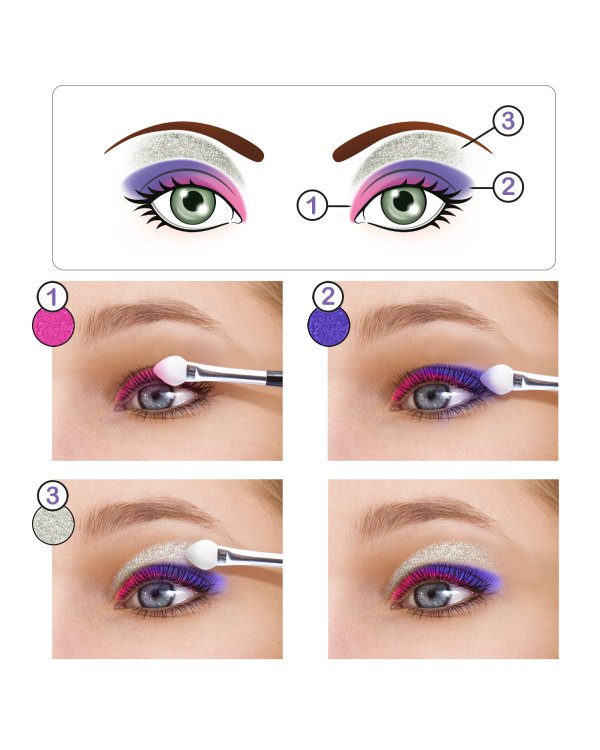 STYLE 4 EVER набор для макияжа с LED