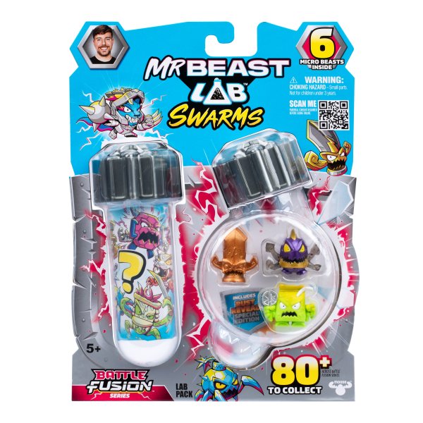 MRBEAST LAB Фигурки Swarms, 6шт