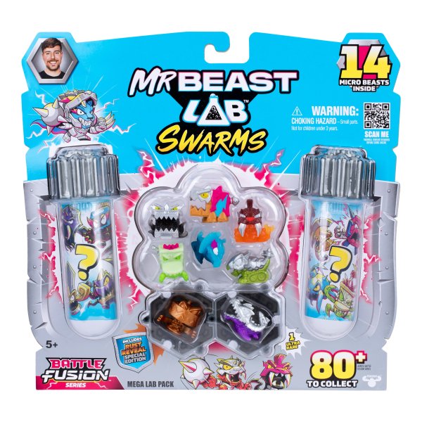 MRBEAST LAB фигурки Swarms, 14шт