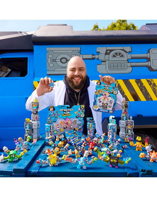 Дополнительное изображение книги «MRBEAST LAB фигурки Swarms, 6шт»