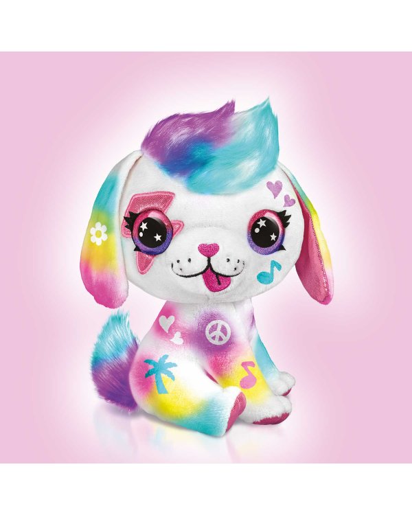 AIRBRUSH PLUSH игровой набор мягкая игрушка с аэрографом Щенок, 26 см