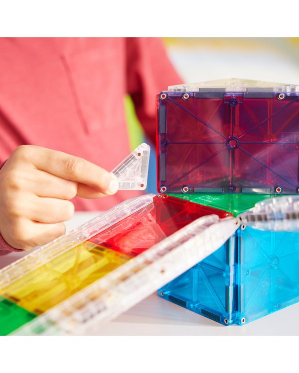 MAGNA-TILES магнитный конструктор Рельсовое ралли, 33 деталей
