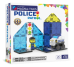Обложка книги «MAGNA-TILES магнитный конструктор Патруль полиции, 20 деталей»