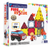 Обложка книги «MAGNA-TILES магнитный конструктор Пожарная служба, 27 деталей»