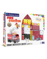 MAGNA-TILES магнитный конструктор Пожарная станция, 50 деталей