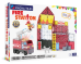 Обложка книги «MAGNA-TILES магнитный конструктор Пожарная станция, 50 деталей»