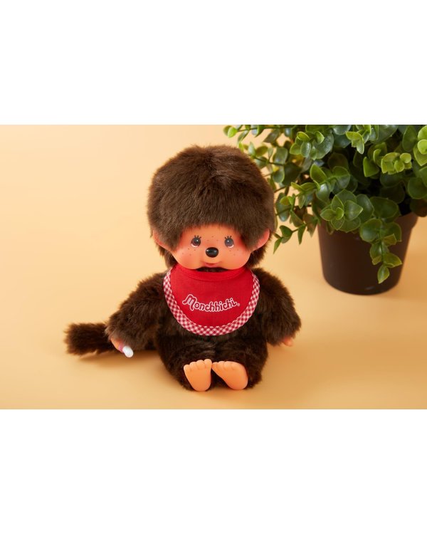 MONCHHICHI Мягкая игрушка Мальчик, красный, 20 см