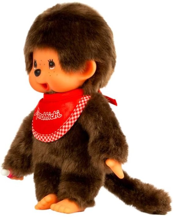 MONCHHICHI Мягкая игрушка Мальчик, красный, 20 см