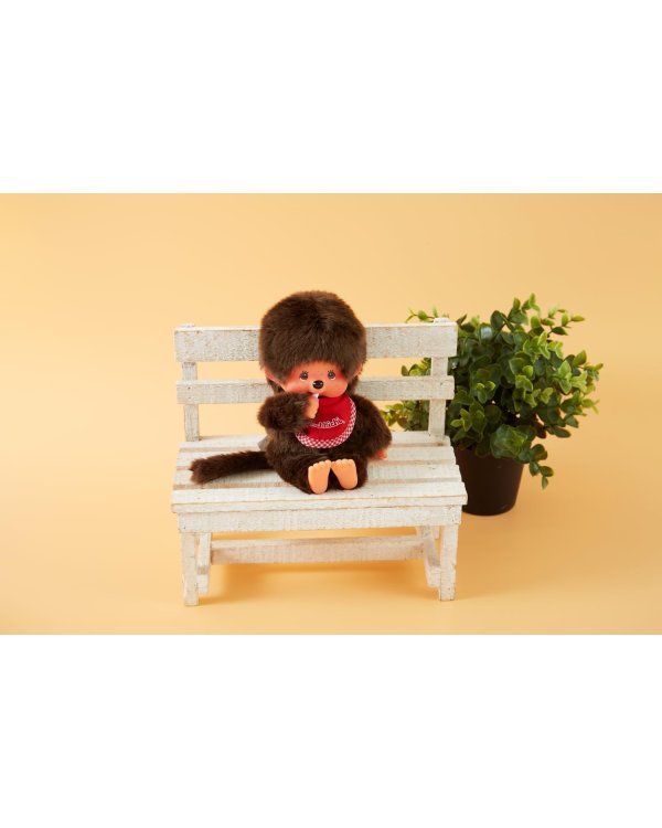 MONCHHICHI Мягкая игрушка Мальчик, красный, 20 см