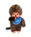 MONCHHICHI Мягкая игрушка, мальчик, синий, 20 см