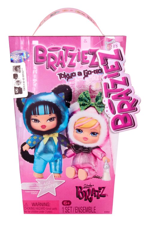 Обложка книги «BRATZ Bratziez мягкая кукла-брелок Tokyo a Go-Go, 14 см»