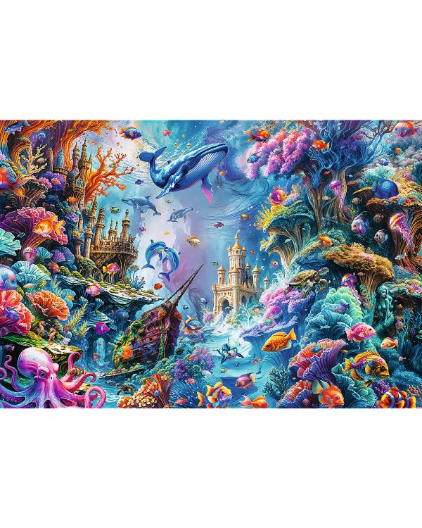 TREFL Пазл Подводный мир, 1500 шт.