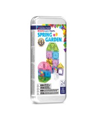 MAGNA-TILES Набор Микромагс компакт "Spring Garden", 24 деталей