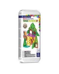 MAGNA-TILES Набор Микромагс компакт "Treehouse", 24 деталей