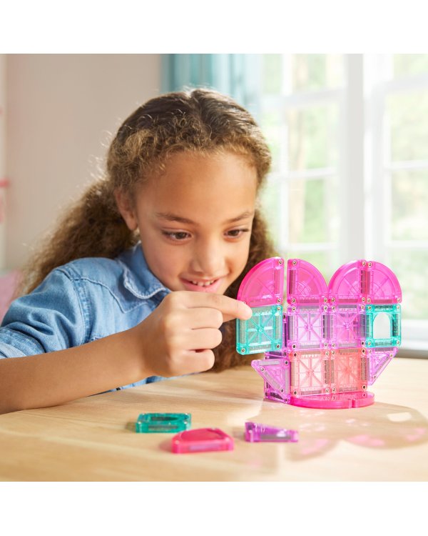 MAGNA-TILES Набор Микромагс компакт "Heart to Heart", 26 деталей