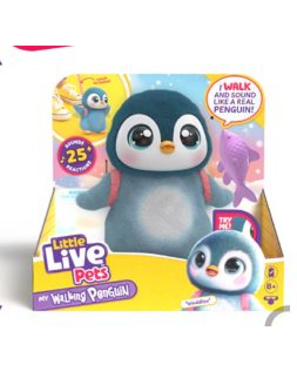 Дополнительное изображение книги «LITTLE LIVE PETS интерактивная мягкая игрушка Пингвин»