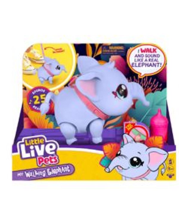LITTLE LIVE PETS интерактивная мягкая игрушка Слон