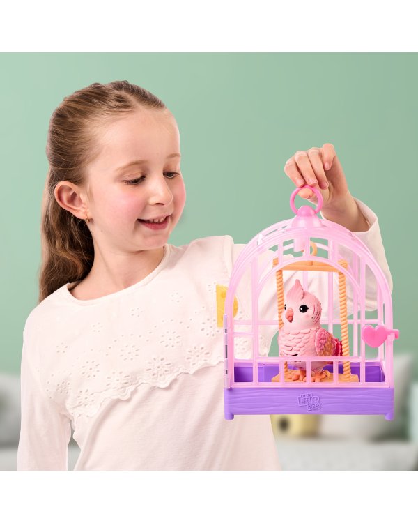LITTLE LIVE PETS Интерактивная игрушка Птица в клетке