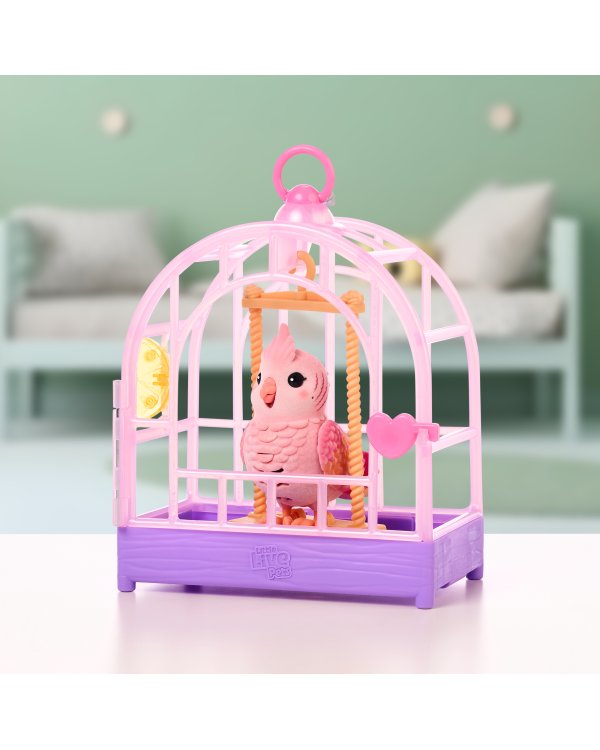 LITTLE LIVE PETS Интерактивная игрушка Птица в клетке
