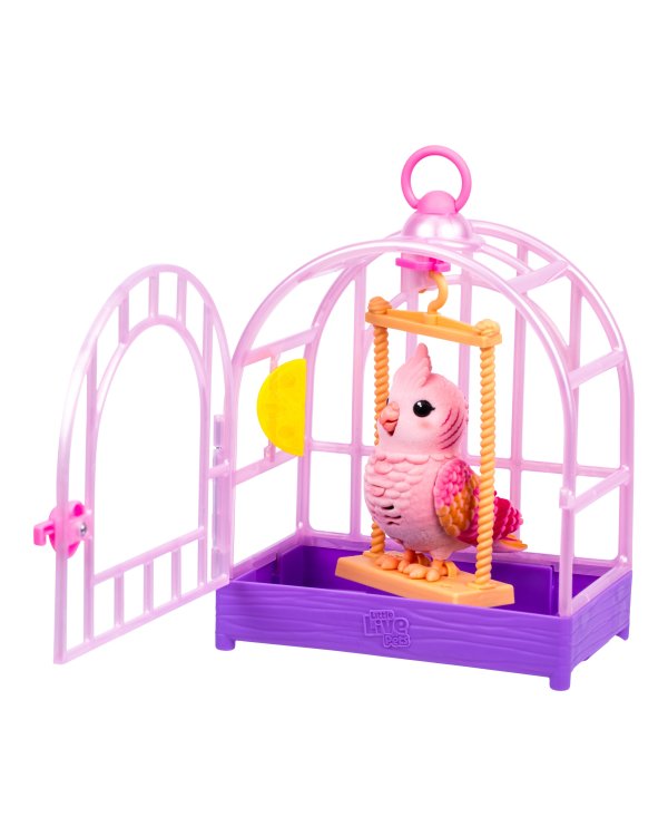 LITTLE LIVE PETS Интерактивная игрушка Птица в клетке
