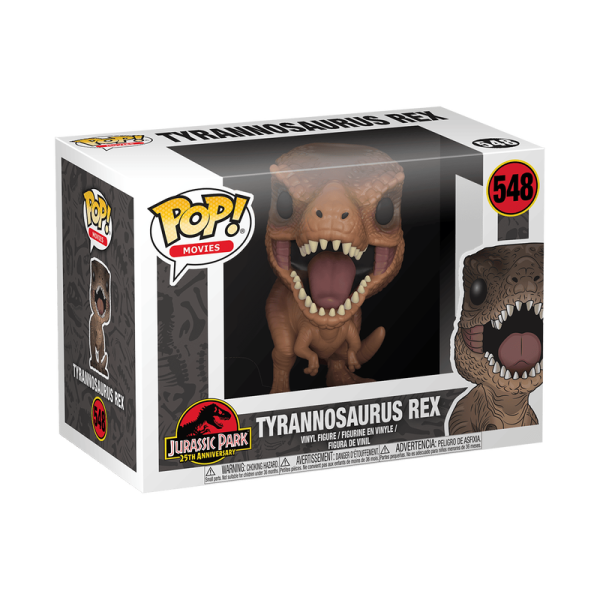 Обложка книги «FUNKO POP! Коллекционная фигурка - JURASSIC PARK: Tyrannosaurus»