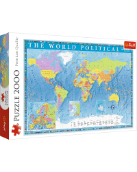 TREFL Пазл Карта мира, 2000 шт.