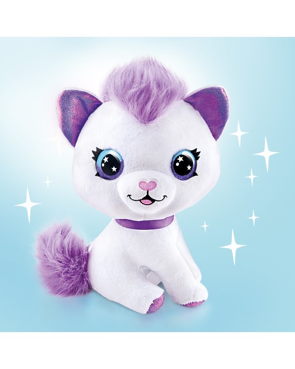 AIRBRUSH PLUSH игровой набор мягкая игрушка с аэрографом Котенок 25, см