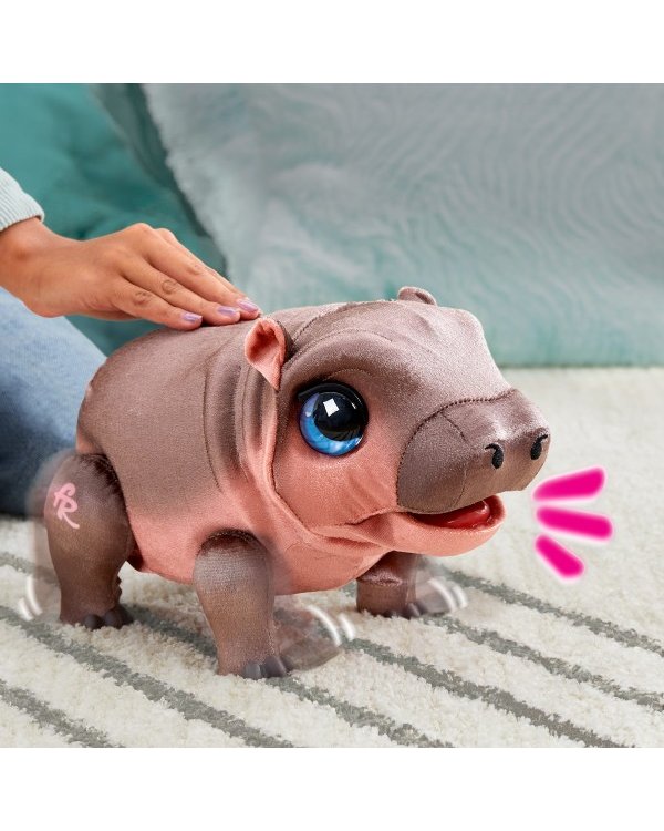 FURREAL Wag-a-Lots интерактивная мягкая игрушка - Sally the Silly Hippo