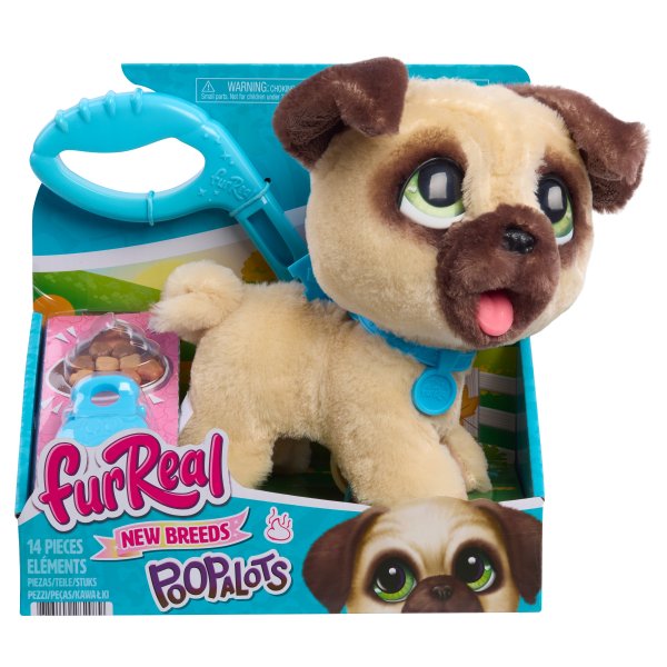 Обложка книги «FURREAL Poop-a-Lots интерактивная игрушка Pug»