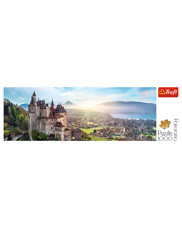 TREFL Пазл панорама Ментон Франция, 1000 шт.