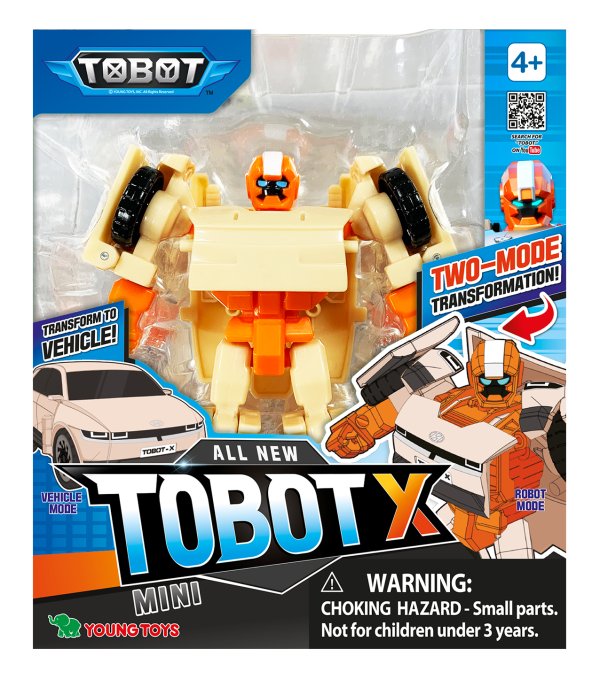 TOBOT Робот-трансформер Tobot X Mini, 11 см TOBOT Робот-трансформер Tobot X Mini, 11 см