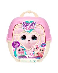 SCRUFF-A-LUVS мягкий домашний любимец, розовый, 19 см
