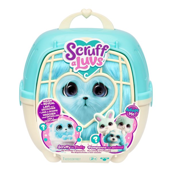 SCRUFF-A-LUVS мягкий домашний любимец, голубой, 19 см SCRUFF-A-LUVS мягкий домашний любимец, голубой, 19 см