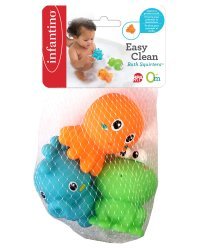 INFANTINO Комплект игрушек - брызгалки для ванны