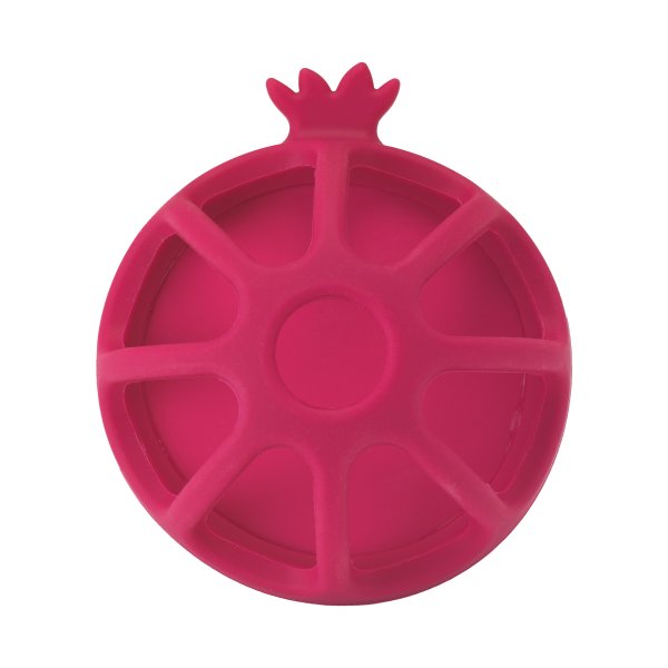 INFANTINO Успокаивающий силиконовый прорезыватель, гранат