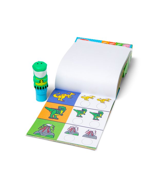 MELISSA & DOUG игровой комплект с наклейками Sticker WOW! Динозавр