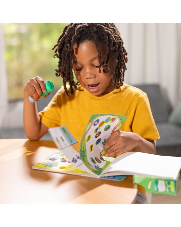 MELISSA & DOUG игровой комплект с наклейками Sticker WOW! Динозавр