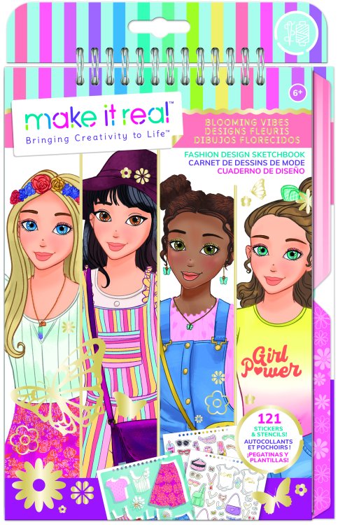 MAKE IT REAL Скетчбук "Любовь и Ромашки"