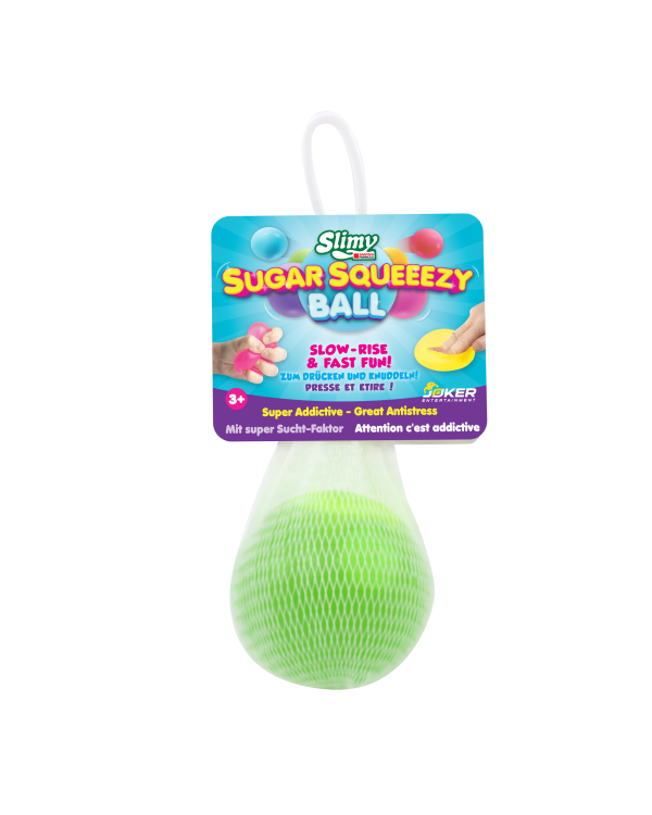 SLIMY Mini Sugar Squeeezy Ball, сахарный мячик
