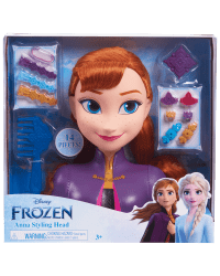 DISNEY FROZEN Голова для укладки с аксессуарами - Анна