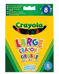 CRAYOLA 8 больших мелков