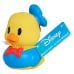 Disney Duckalooz резиновая уточка, 7 см