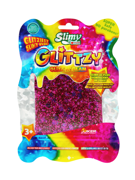 SLIMY Слизь с блёстками, 90g SLIMY Слизь с блёстками, 90g