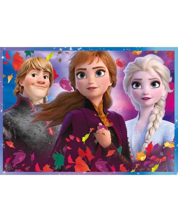Дополнительное изображение книги «TREFL FROZEN Комплект пазлов 4в1 Ледяное сердце 2»
