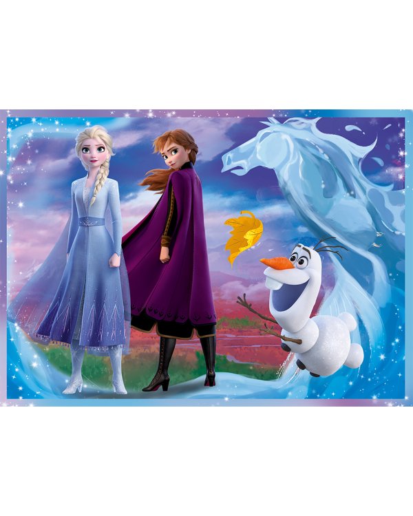 Дополнительное изображение книги «TREFL FROZEN Комплект пазлов 4в1 Ледяное сердце 2»